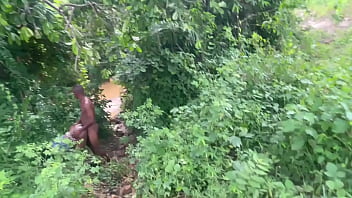 We went to the bush for quick doggy