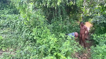 We went to the bush for quick doggy