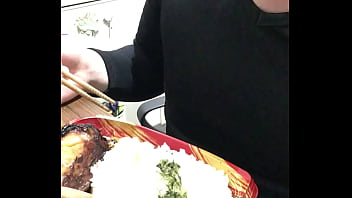 A lunch box of grilled salmon and simmered vegetables it was delicious lunch