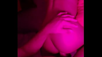 Bust her ass down in the living room