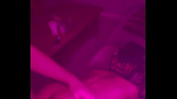 Bust her ass down in the living room