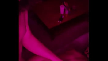 Bust her ass down in the living room