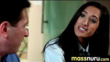 Sexy girl nuru massage and fuck 30