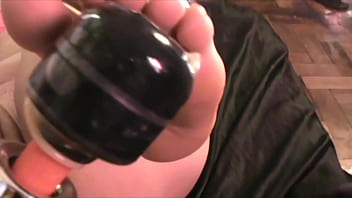 I captured your feet with tape bondage now you are my foot slave