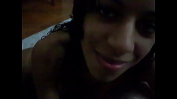 Sucking off the neighbor while the husband works