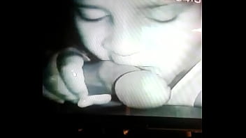 She loves touching it she loves it