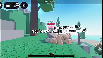 Sneaky roblox gripping tight cheeks and pumping hard till she squirms