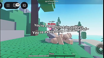 Sneaky roblox gripping tight cheeks and pumping hard till she squirms