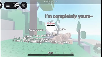 Sneaky roblox gripping tight cheeks and pumping hard till she squirms