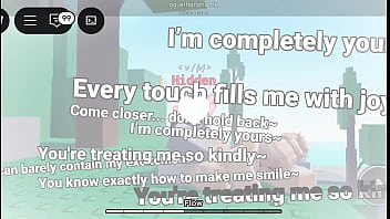 Sneaky roblox gripping tight cheeks and pumping hard till she squirms