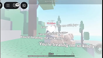 Sneaky roblox gripping tight cheeks and pumping hard till she squirms