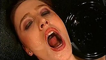 Wet oral stimulation stimulation with titty fuck