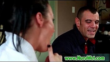 Horny japanesse masseuse gives pleasure 13