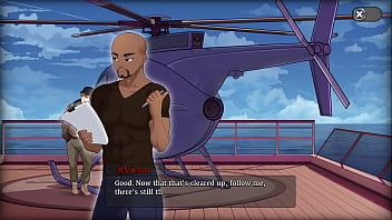 Guy fall in love in a submarine with a girl