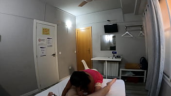 Homemade sex with masked milf macarena full on red & sheer