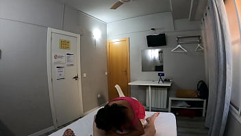 Homemade sex with masked milf macarena full on red & sheer