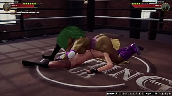 Lady marvel vs jennifer nf3d lesbian sexfight combat battle ring Lady marvel vs jennifer nf3d lesbian sexfight combat battle ring