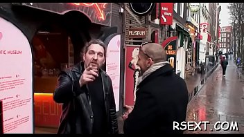 Tattooed mature gives oral stimulation