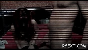 Tattooed mature gives oral stimulation