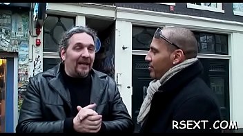 Tattooed mature gives oral stimulation