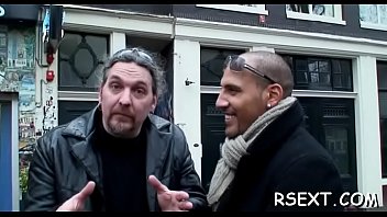 Tattooed mature gives oral stimulation