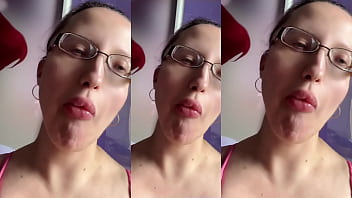 Giantess eating candy asmr