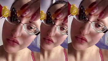 Giantess eating candy asmr