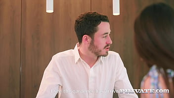 Candie luciani the gardener and her husband