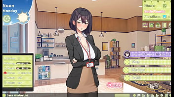 Summer clover harem hentai game ep 24 hot boss brings me to a abandonned spooky house