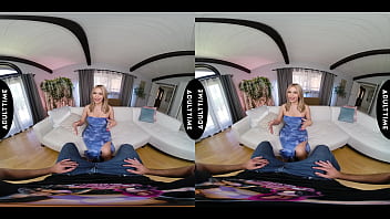 Pov hot big tits blonde rides your cock