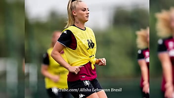 Rare beauty of the blonde with the pert breasts