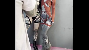 Do You Like Our Tattoos Lisarocket Is Such A Handsome Woman With A Gentle Calm Attitudeso Happy Our Path Cros thumbnail