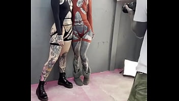 Do You Like Our Tattoos Lisarocket Is Such A Handsome Woman With A Gentle Calm Attitudeso Happy Our Path Cros thumbnail