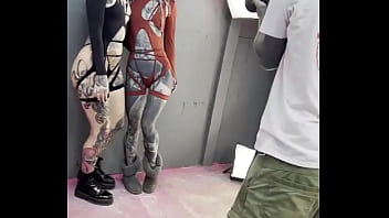 Do you like our tattoos is such a handsome woman with a gentle calm happy our path cros