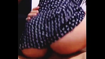 Hot girl sitting on a big thick dick while wearing a dress