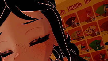 Leyley gets fucked on a washing machine