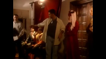 Three beautiful girls get fucked hard and thoroughly by two men