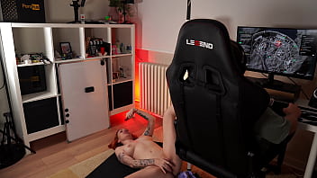 While i play video games she tries to seduce me for sex