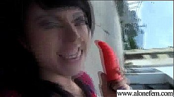 Solo pretty girl love masturbates with things video 23