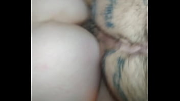 Trashy girl takes the whole thing