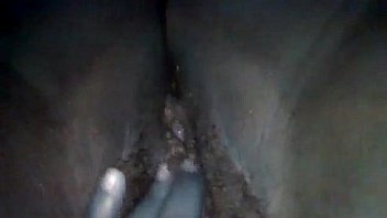 B playing with pussy