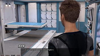 Stranded in space #88 checking on the hot big tits doctor