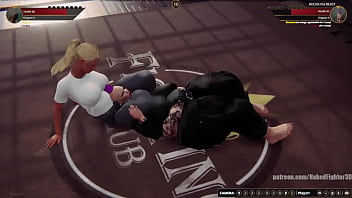 Felicity vs bolda nf3d female mma combat ring battle