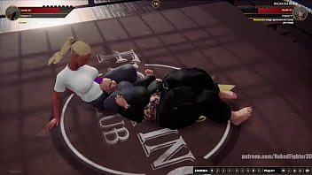 Felicity vs bolda nf3d female mma combat ring battle