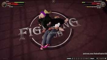 Felicity vs bolda nf3d female mma combat ring battle