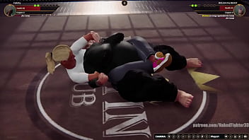 Felicity vs bolda nf3d female mma combat ring battle