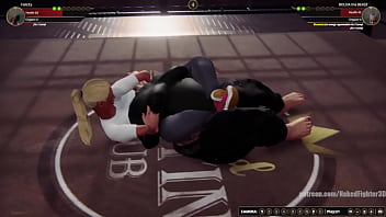 Felicity vs bolda nf3d female mma combat ring battle