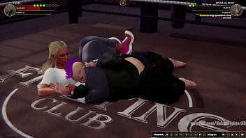 Felicity vs bolda nf3d female mma combat ring battle