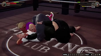 Felicity vs bolda nf3d female mma combat ring battle