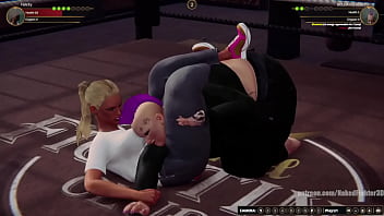 Felicity vs bolda nf3d female mma combat ring battle